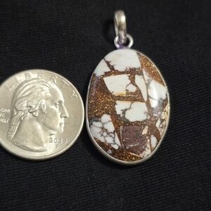 Elegant Wild Horse Jasper Pendant